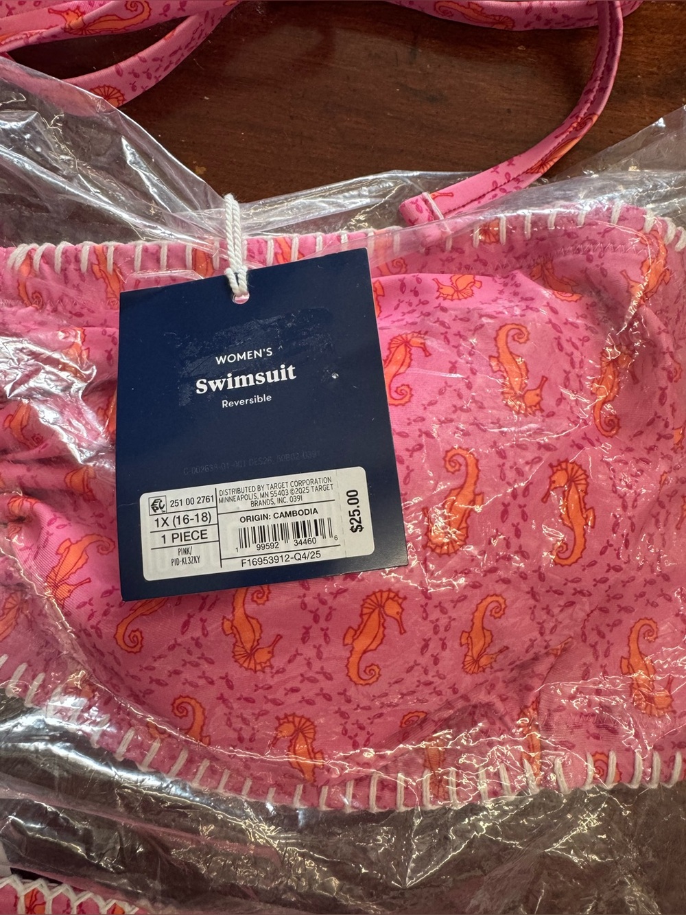 Roller Rabbit Bikini Reversible Size 1X - Picture 2 of 5